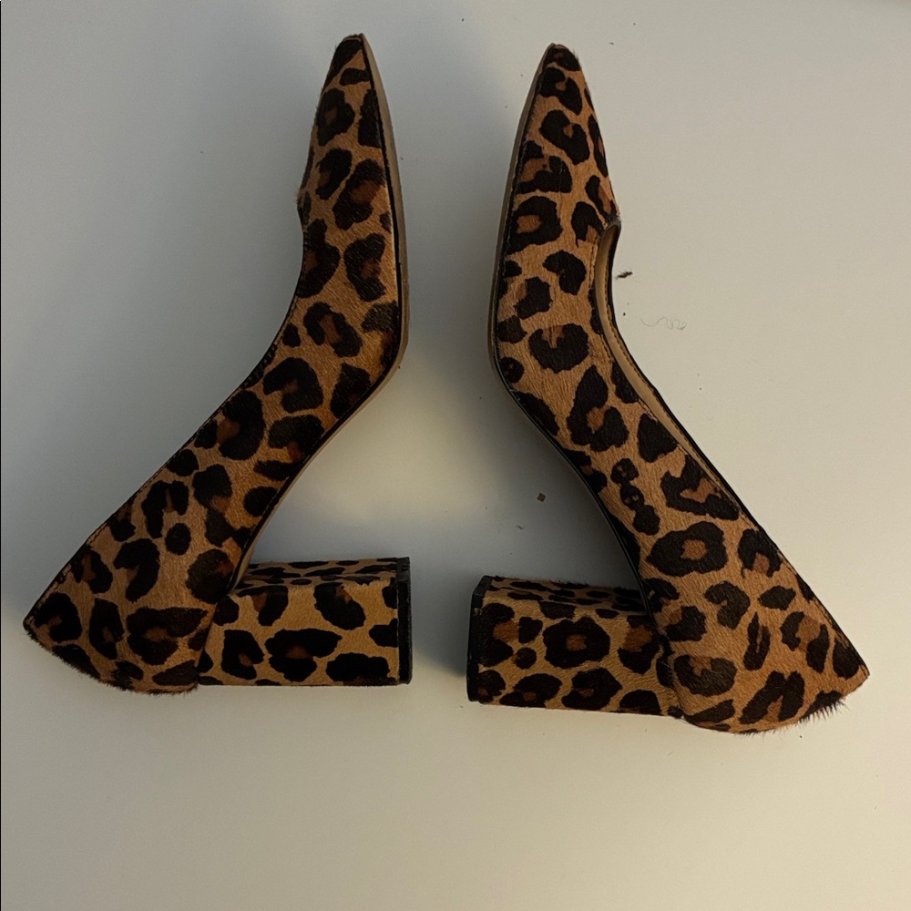 INC International Concepts Animal Print Block Heels
